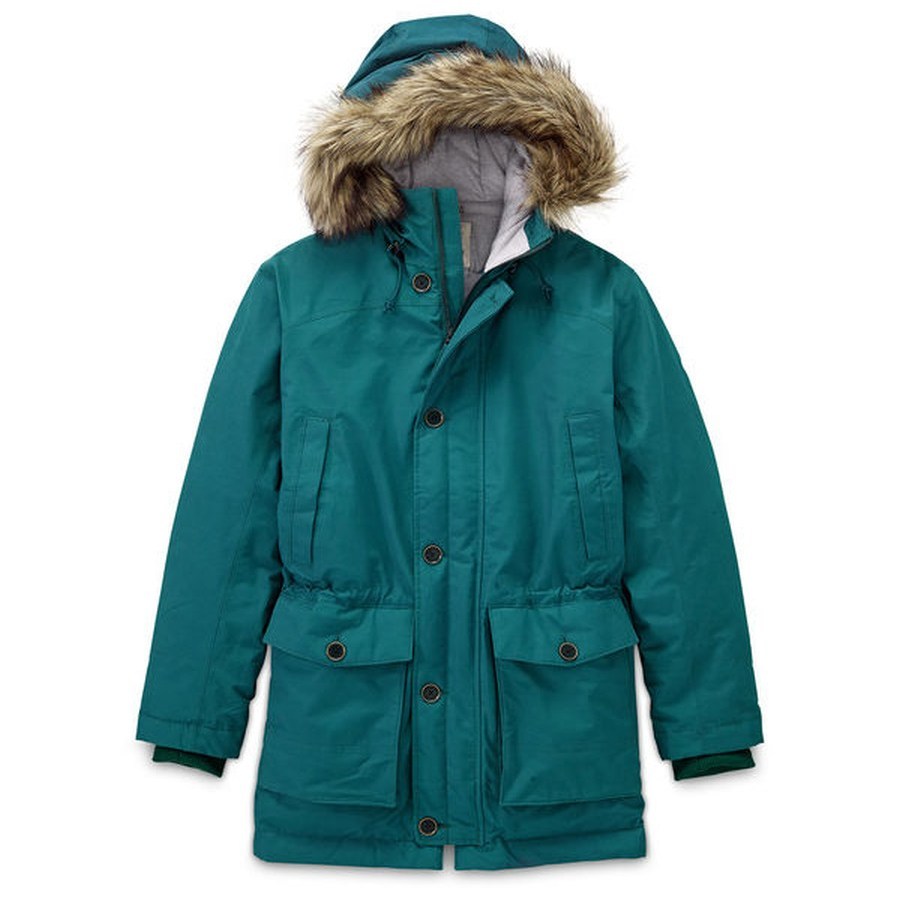 Timberland Herren Jacke Winterjacke Daunen SCAR RIDGE PARKA Petrol Gr. M TL537