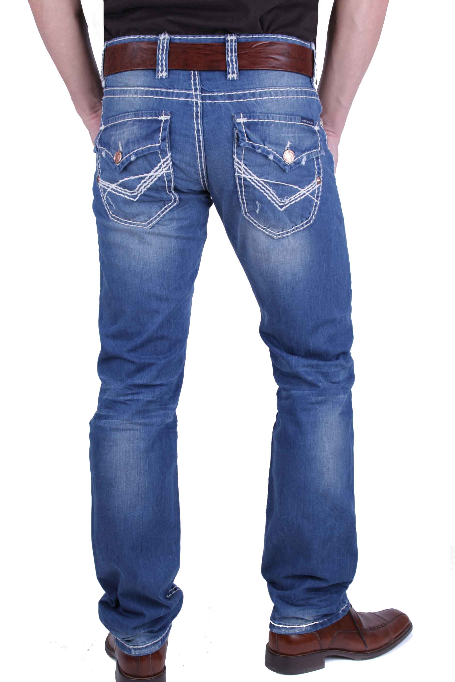  Men's C-0738 Jeans Trousers Denim W31/L34 3