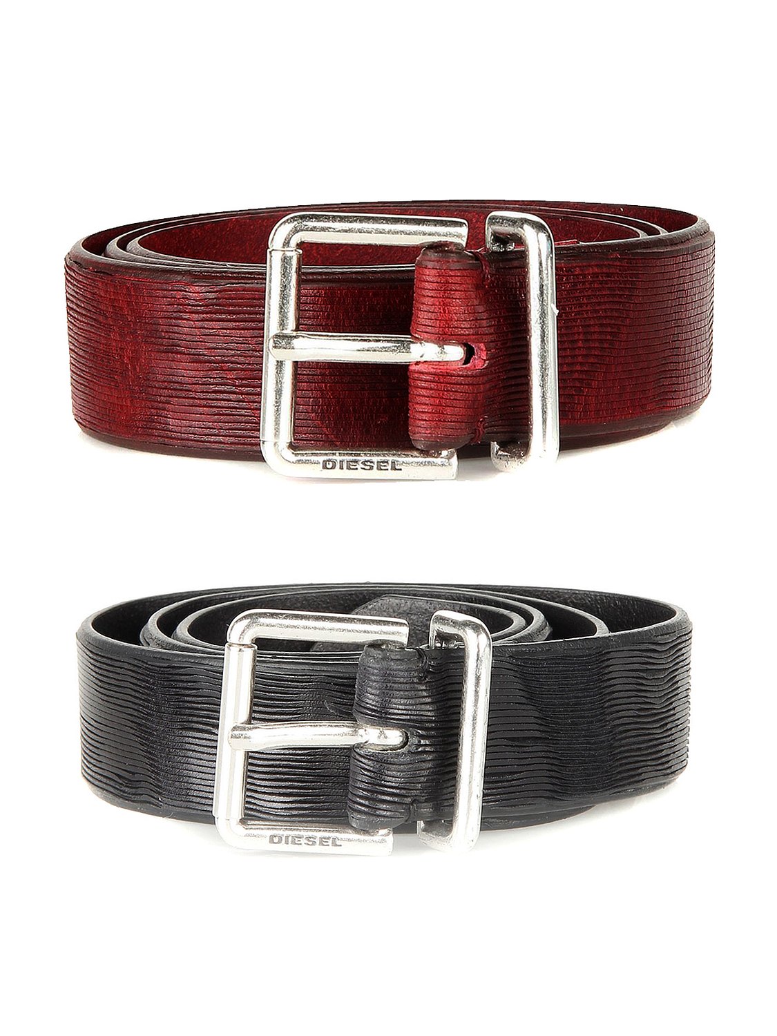 Diesel BHELO CINTURA Belt Belt WOMEN genuine leather 1