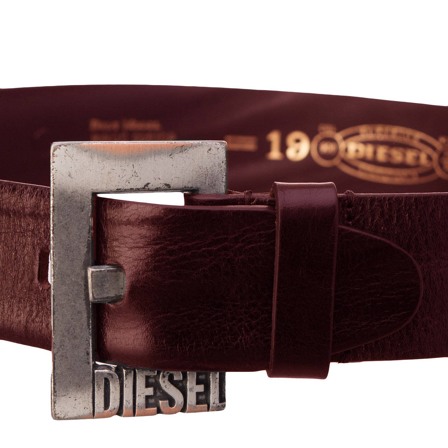 Diesel BIROC CINTURA Belt WOMEN Genuine Leather 2