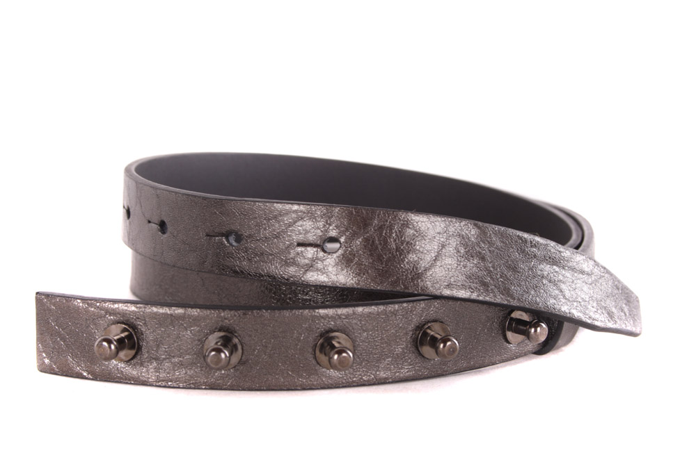 Diesel BORCINO CINTURA Belt Genuine Leather Metallic Belt 1