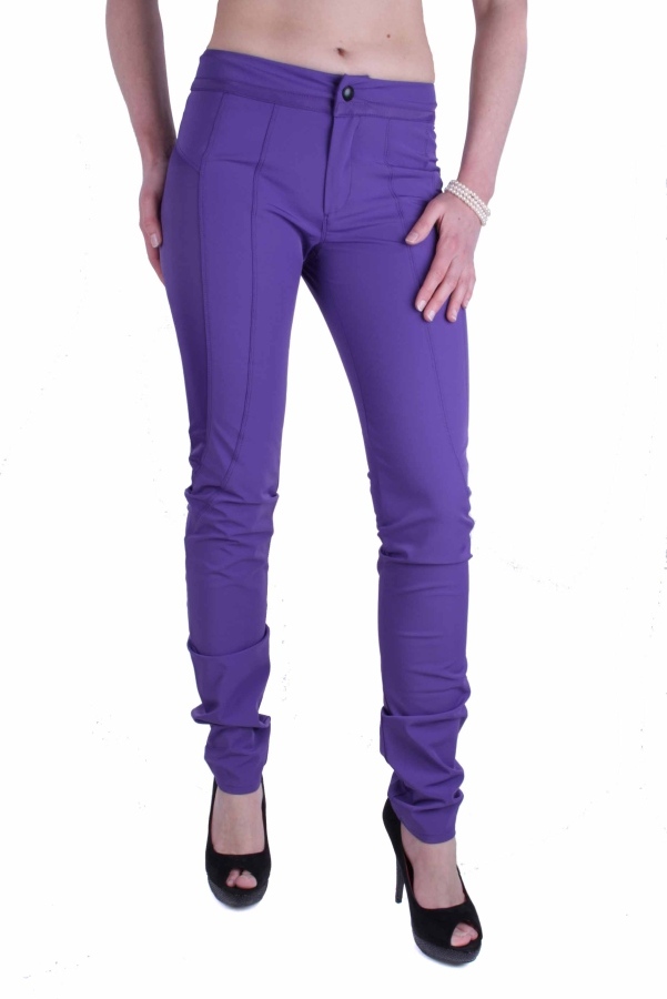 Diesel Women's Pants Skinny Collectio Violet 1