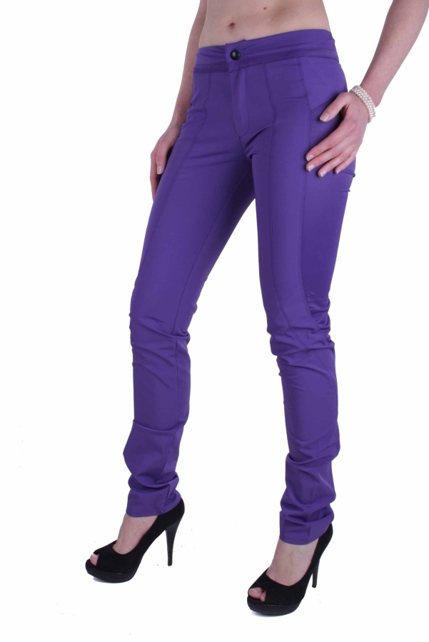 Diesel Women's Pants Skinny Collectio Violet 2