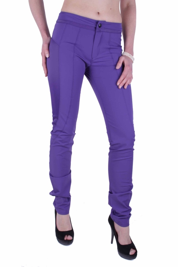 Diesel Women's Pants Skinny Collectio Violet 3