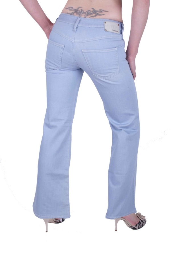 Diesel Women's Jeans Pants YBO Stretch Light Blue W25/L32 3