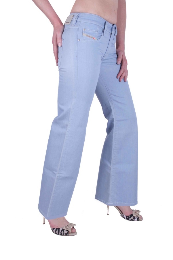 Diesel Women's Jeans Pants YBO Stretch Light Blue W25/L32 4