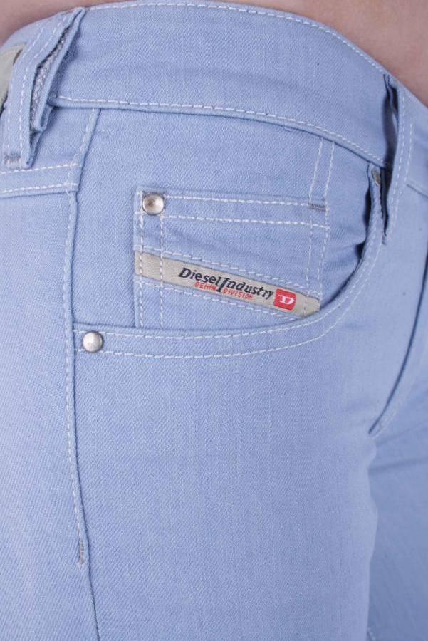 Diesel Women's Jeans Pants YBO Stretch Light Blue W25/L32 5