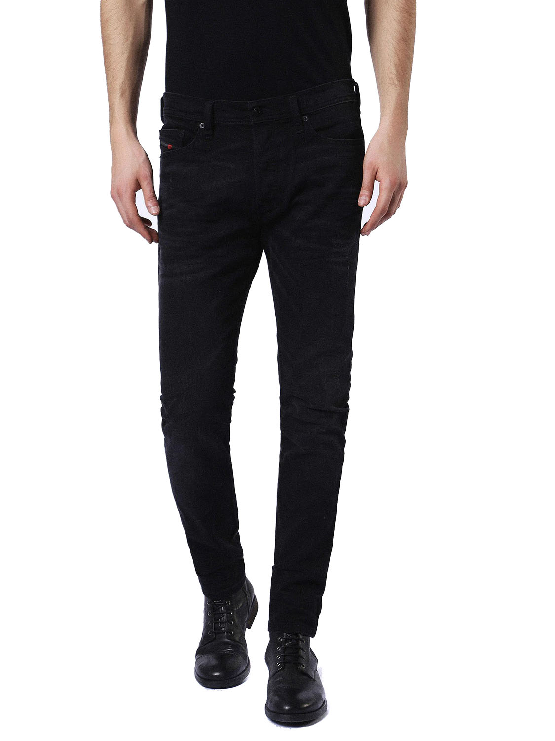 Tepphar Slim Carrot Fit Jeans In 087at Dark Wash