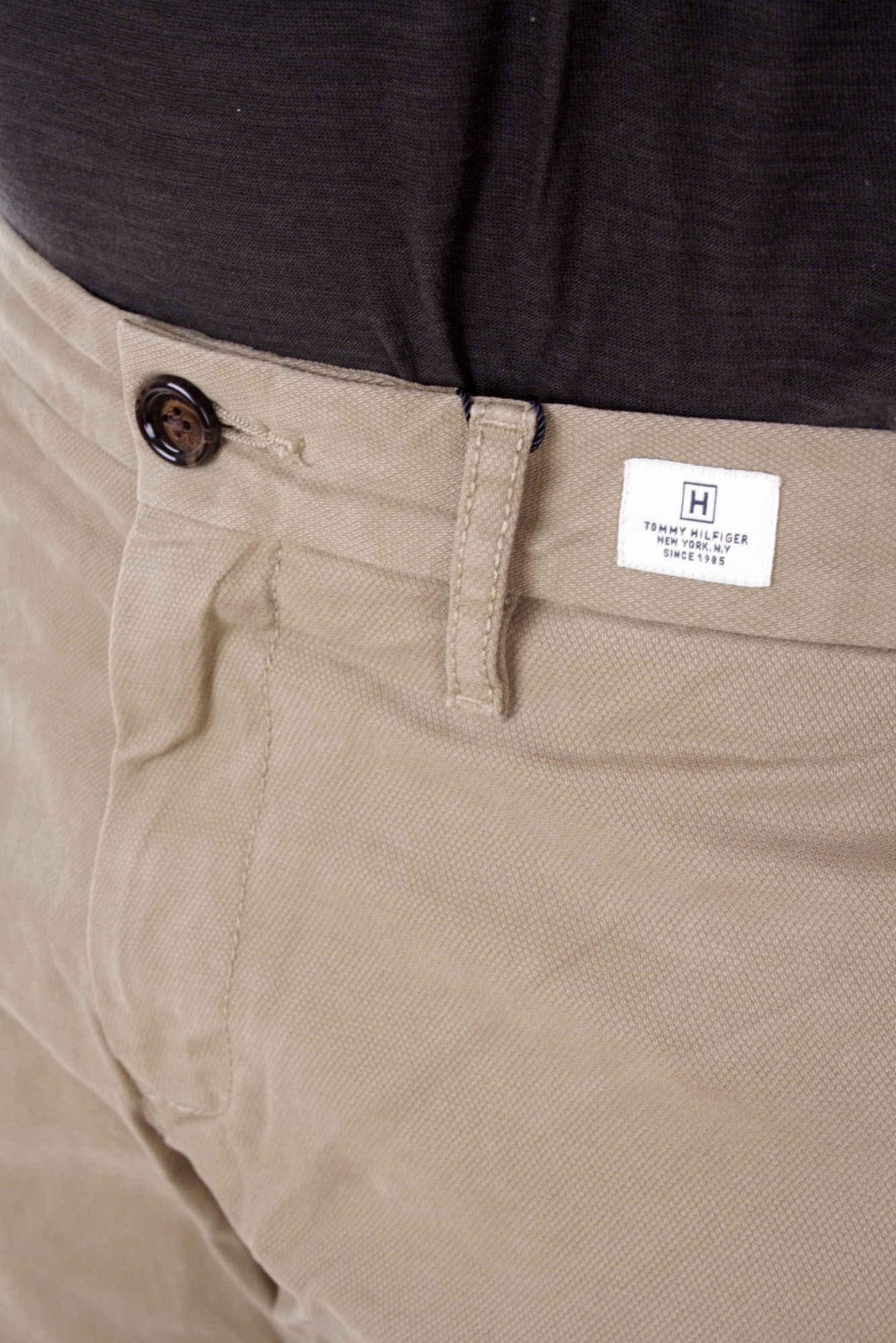 Tommy Hilfiger C-Denton Men's Chino Straight CO Pique GMD Beige 4