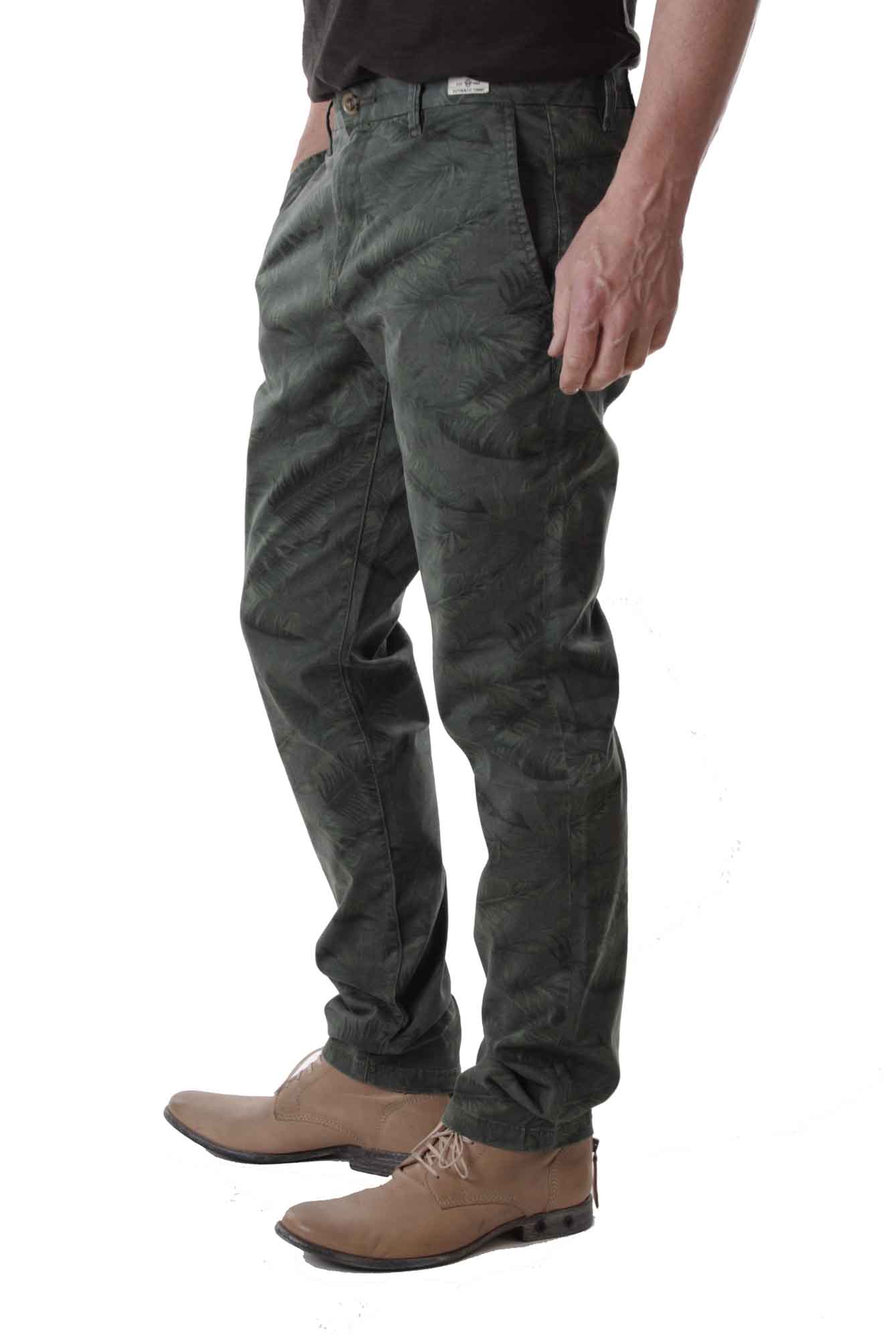 Tommy Hilfiger Men's Pants Denton Chino Str Twill Leaf Printed 2
