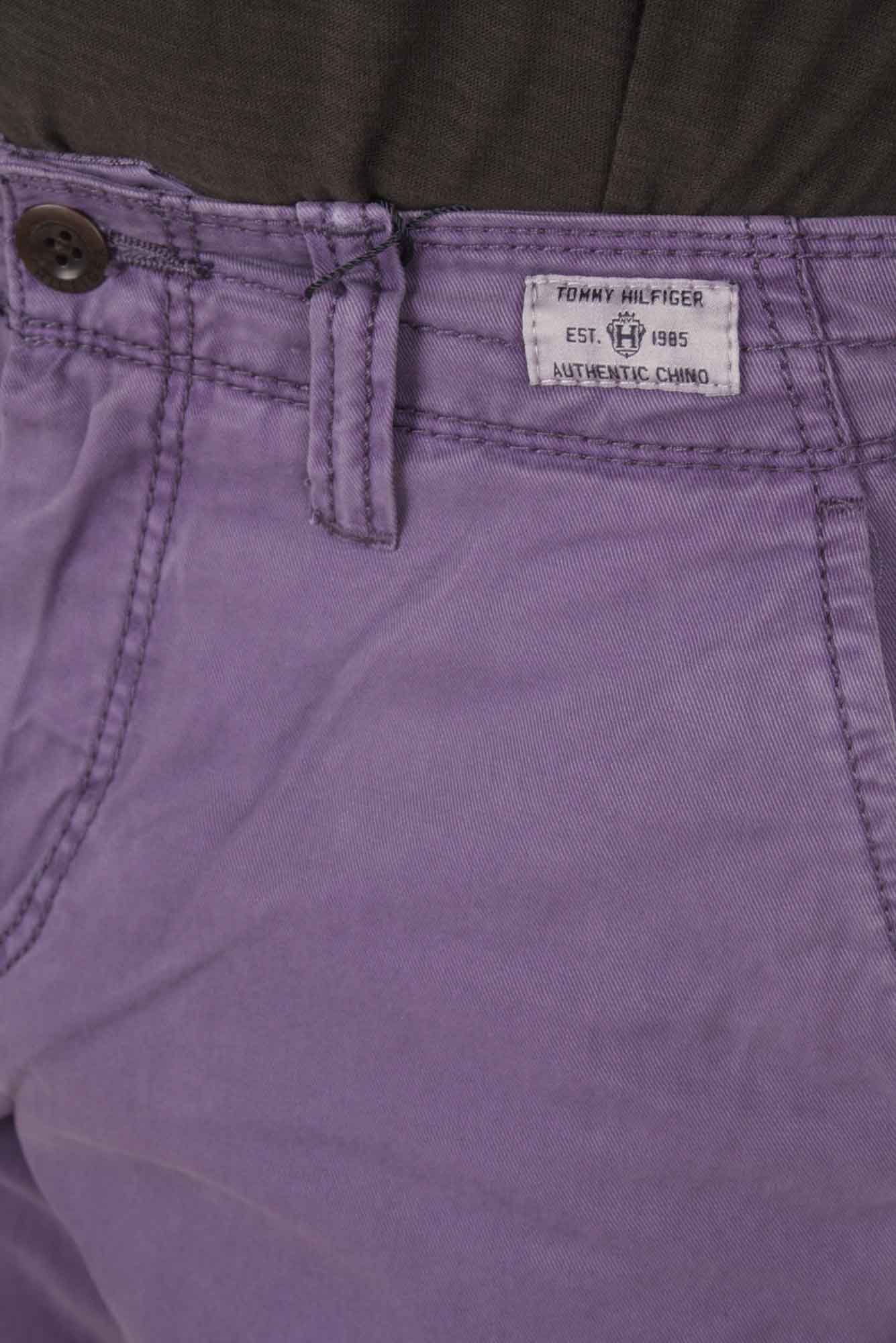 Tommy Hilfiger Men's Pants Mercer Chino 3 Summer Twlll Violet Regular Fit 4