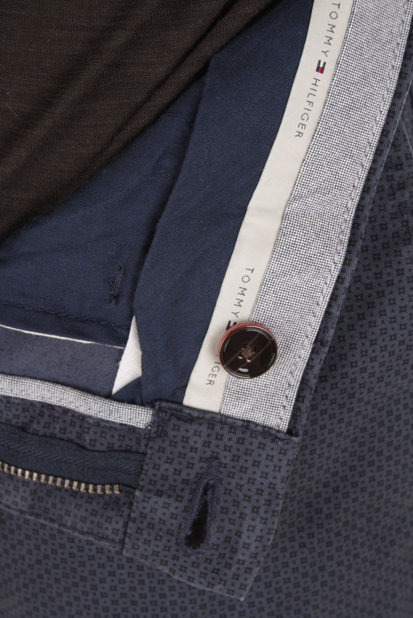 preppy pattern chino tommy hilfiger