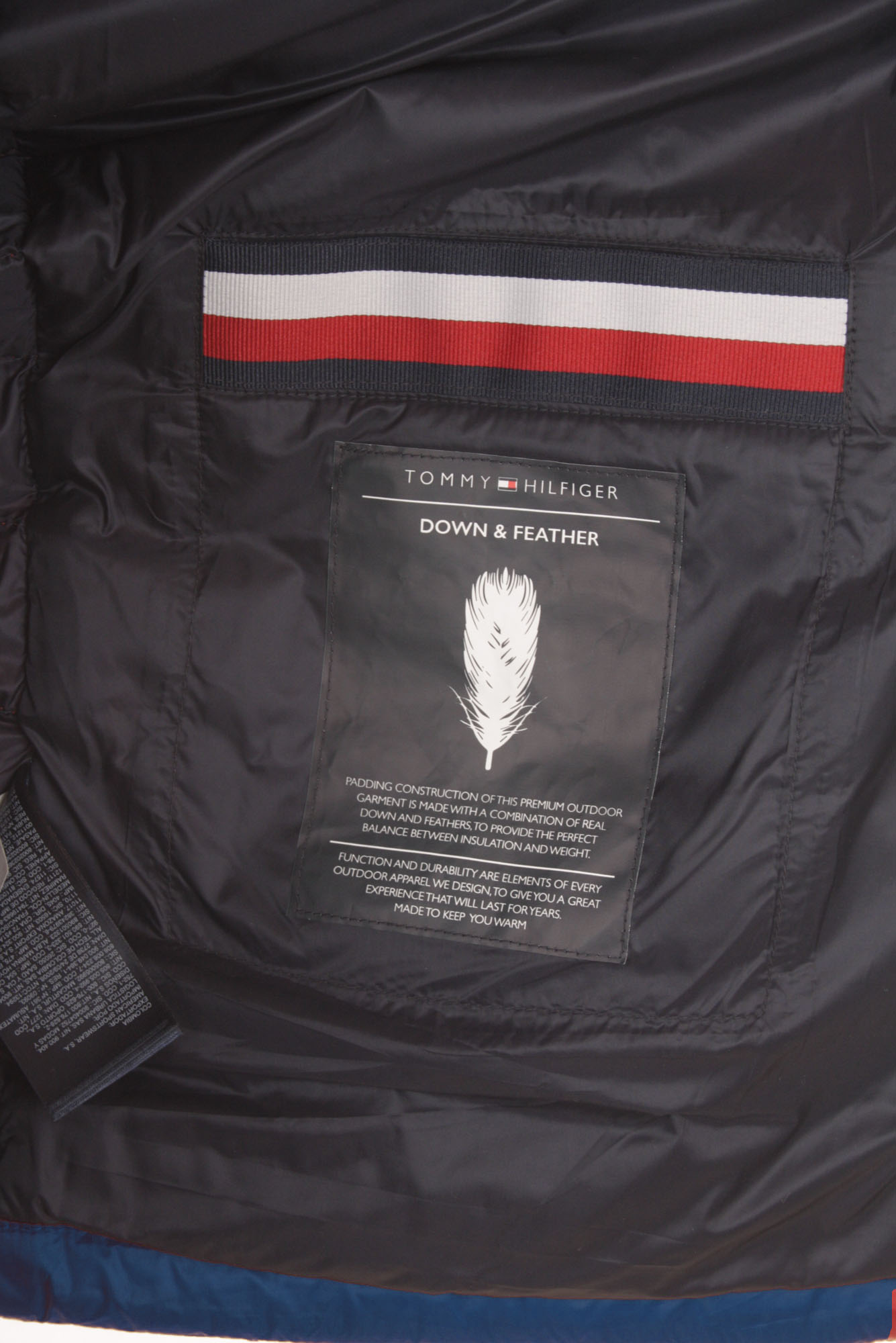 Tommy Hilfiger LW PACKABLE DOWN VEST Men's Down Lightweight Vest Blue 7