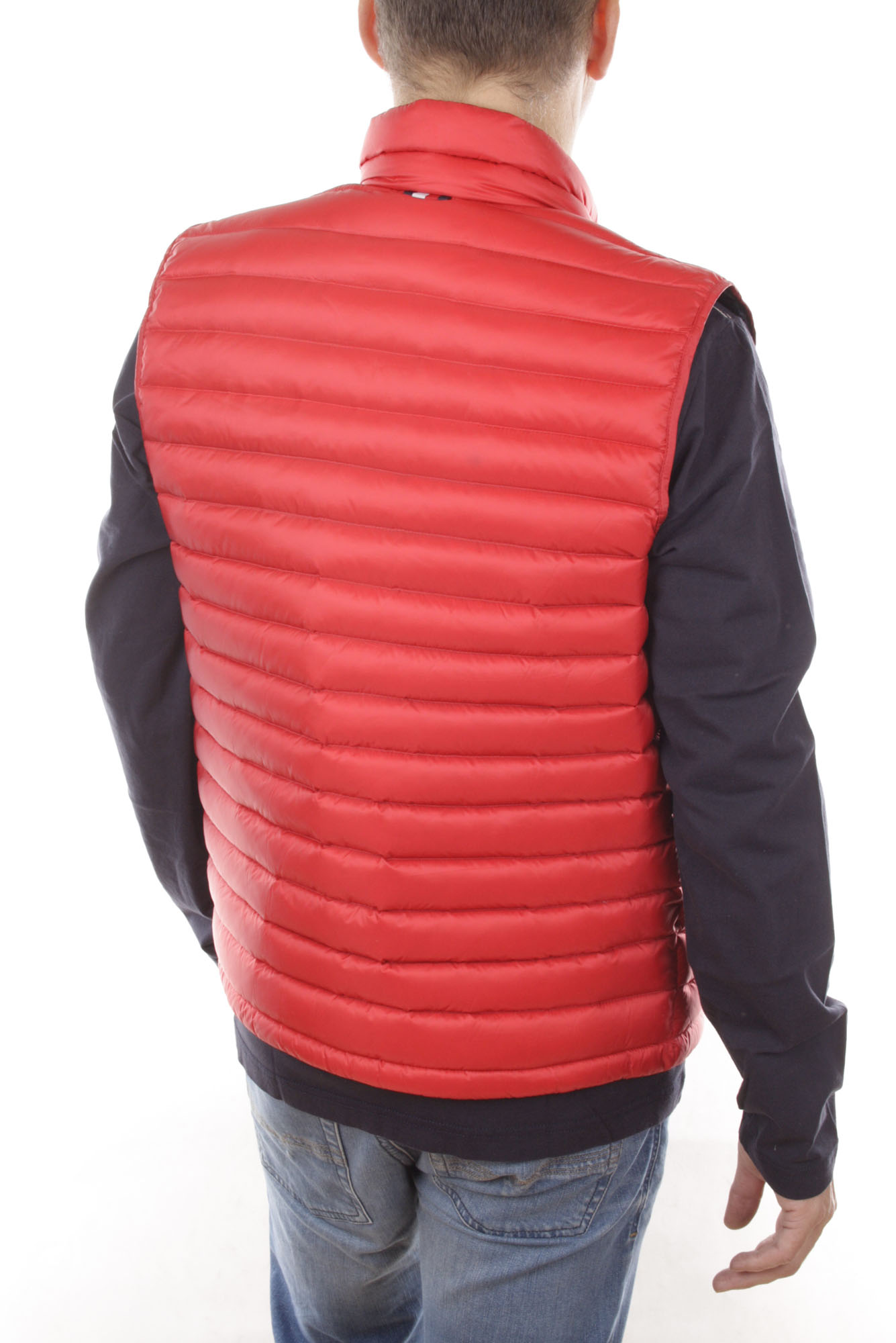 Tommy Hilfiger LW PACKABLE DOWN VEST Mens Down Lightweight Vest Red 2