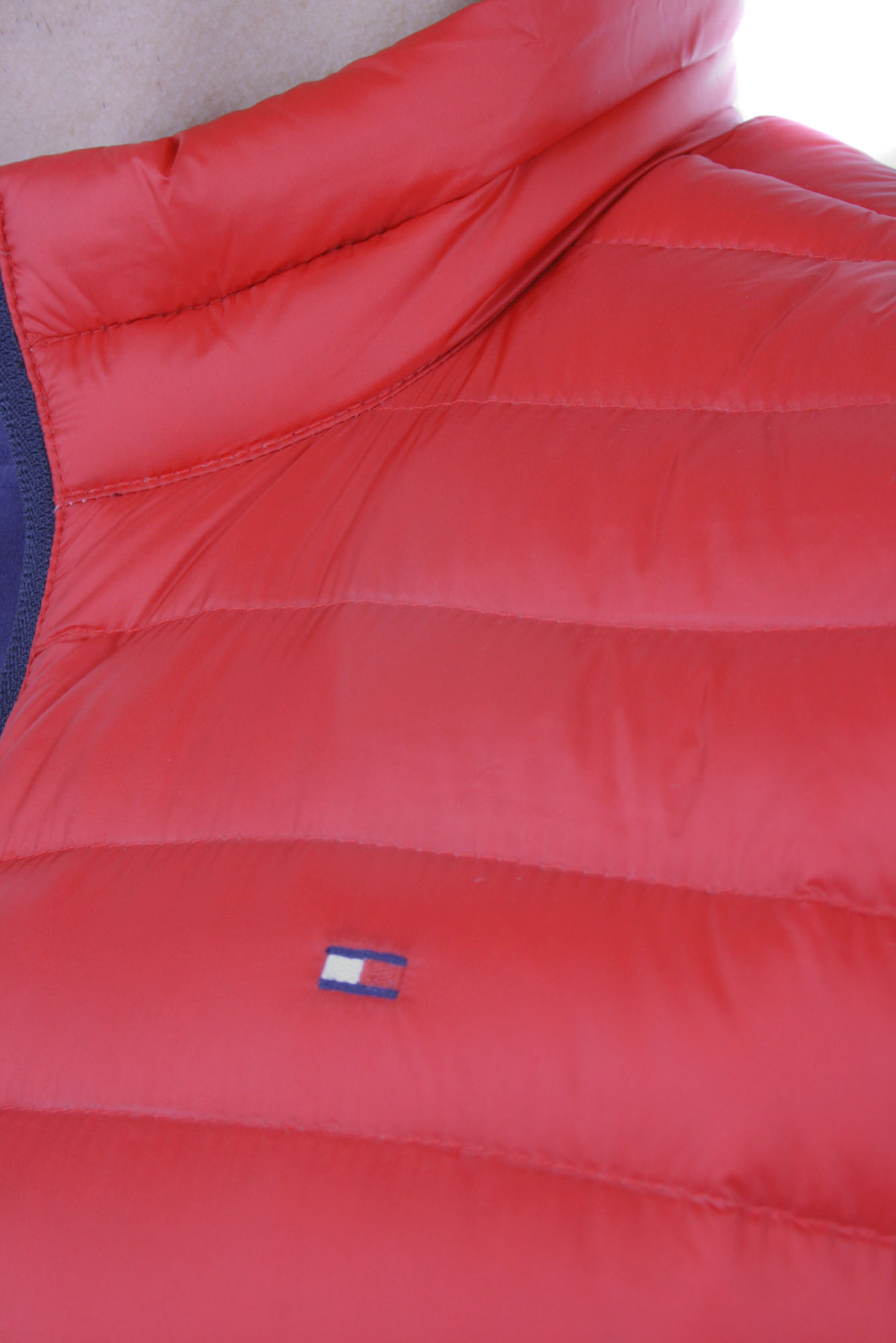 Tommy Hilfiger LW PACKABLE DOWN VEST Mens Down Lightweight Vest Red 5