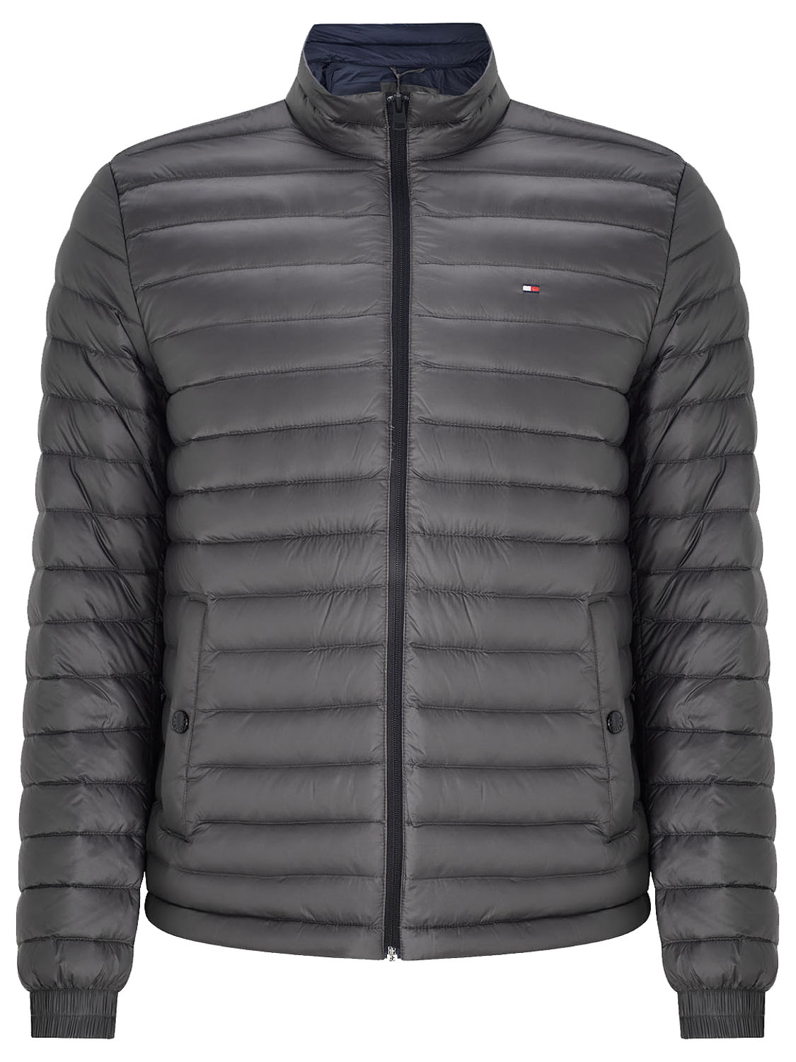 Tommy Hilfiger LW PACKABLE DOWN BOMBER Men's Jacket Lightweight Gray 1