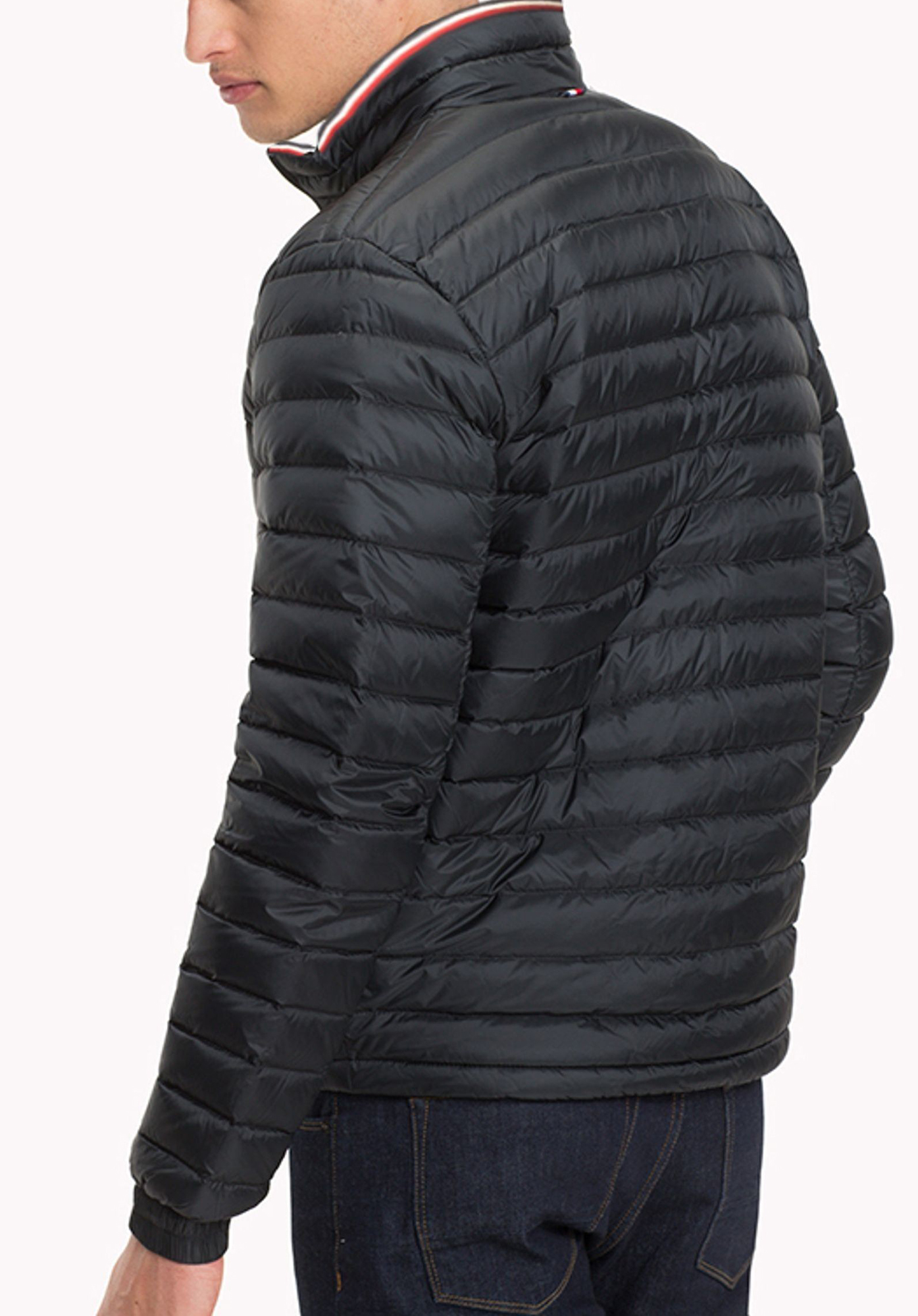 Tommy Hilfiger PACKABLE DOWN BOMBER-B Men's Down Jacket Black 3