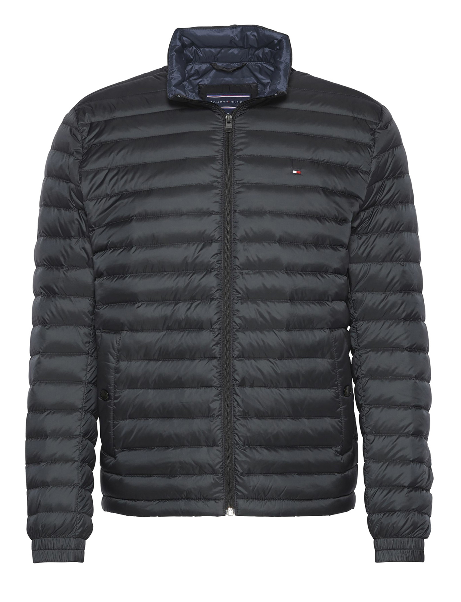 Tommy Hilfiger PACKABLE DOWN BOMBER-B Men's Down Jacket Black 1