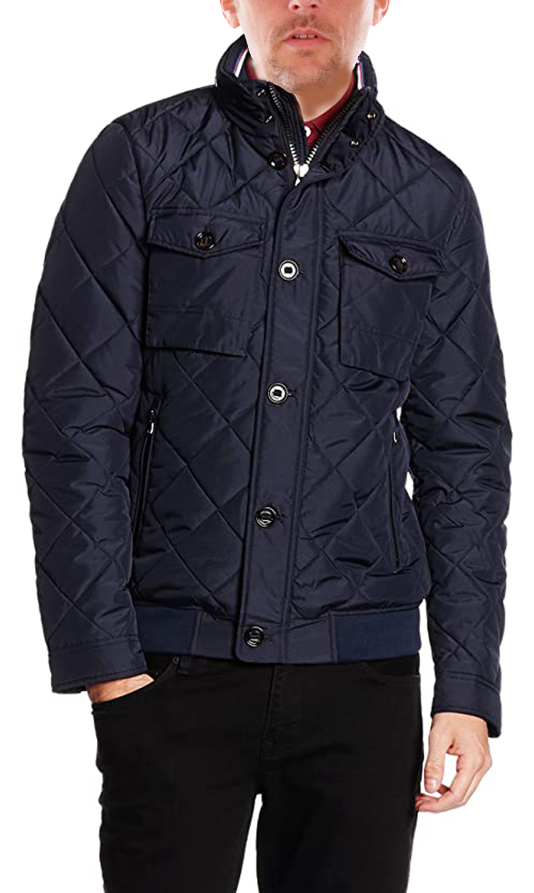 Tommy Hilfiger ES-QUILTED BOMBER-B Men's Jacket Dark Blue 1