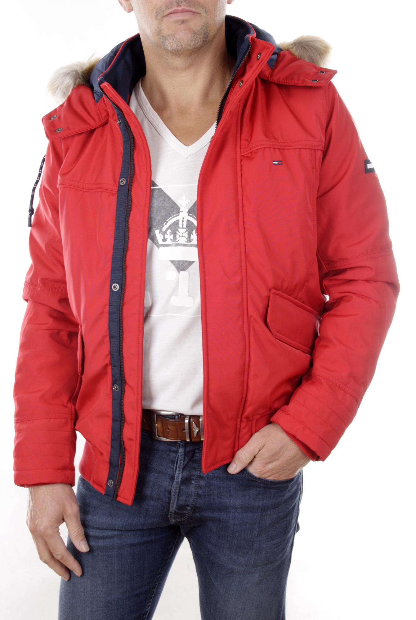 tommy hilfiger technical bomber jacket