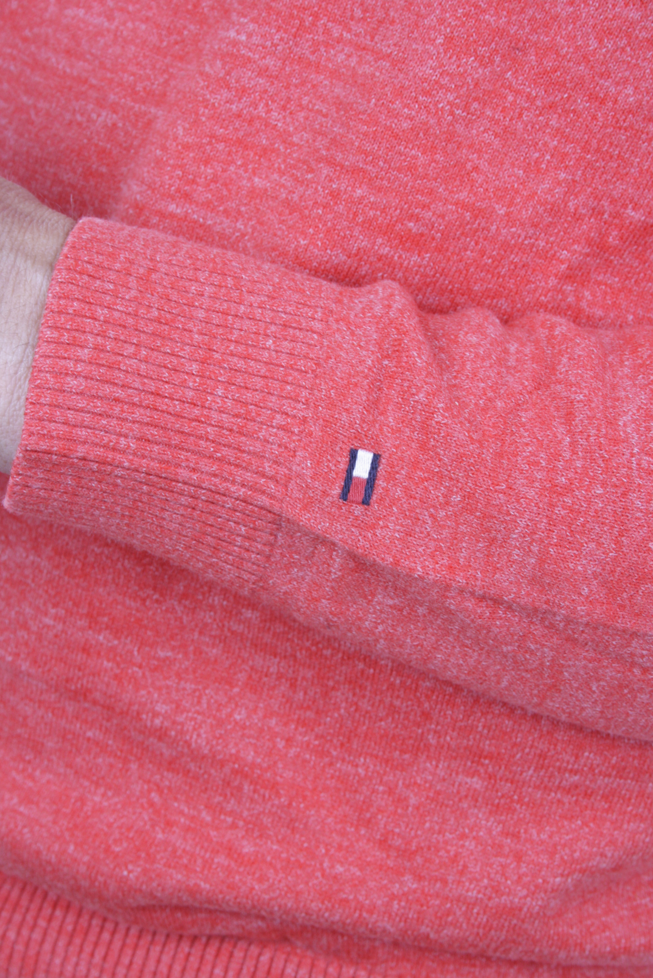 Tommy Hilfiger Men's Sweater Austin V-Neck CF Red 3