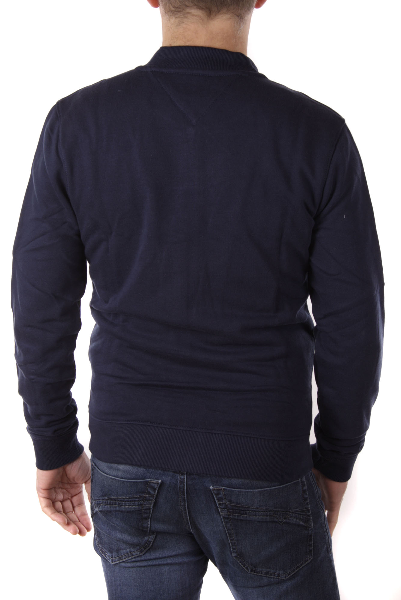 Tommy Hilfiger Men's sweat jacket THDM BASIC LOGO ZIPTRU Dark blue 2