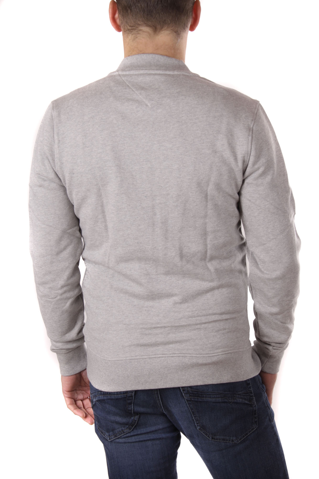 Tommy Hilfiger Men's sweat jacket THDM BASIC LOGO ZIPTRU gray 2