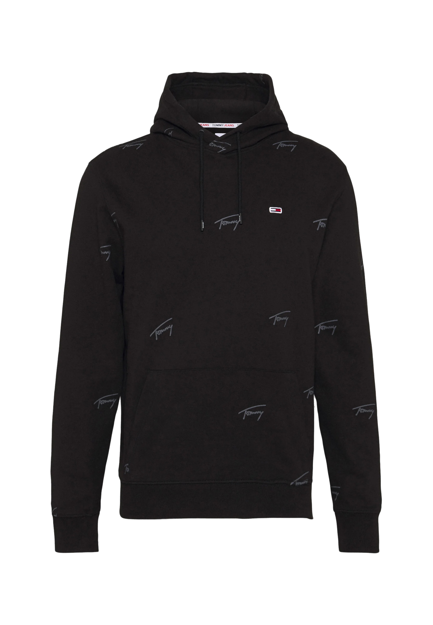 Tommy Jeans Men's TJM CRITTER HOODIE Sweatshirt Black 3