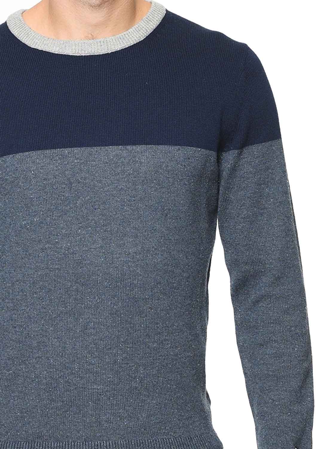 Tommy Hilfiger Men's Sweater Donegal Color Block C-Nk 3