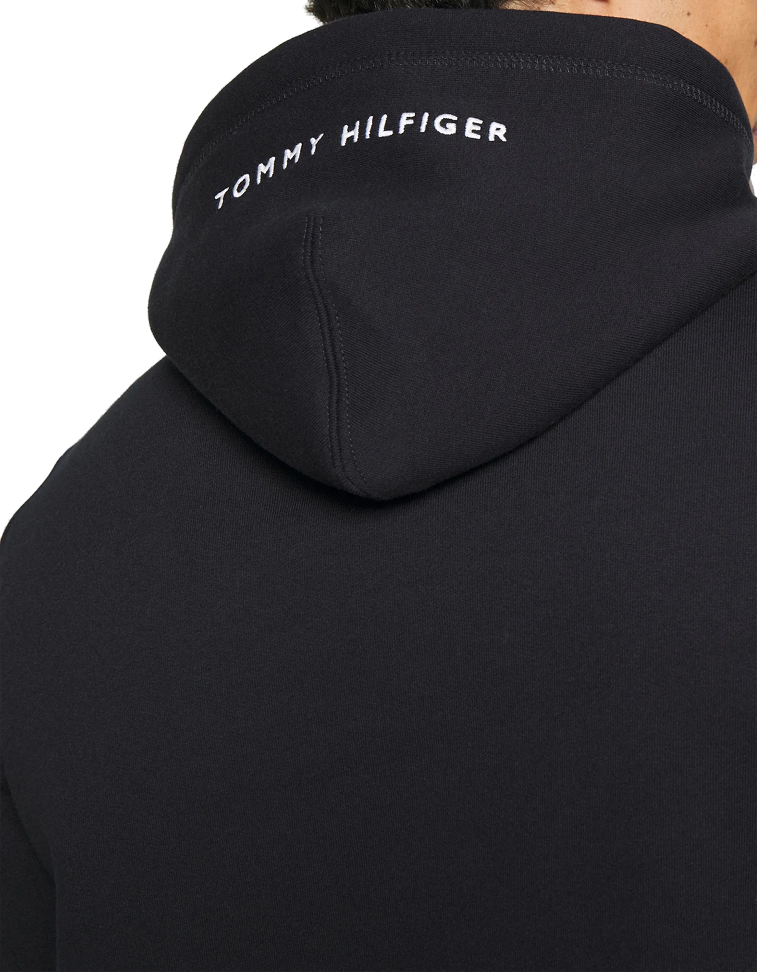 Tommy Hilfiger Men's Four Flags Hoody Sweatshirt Desert Sky 2