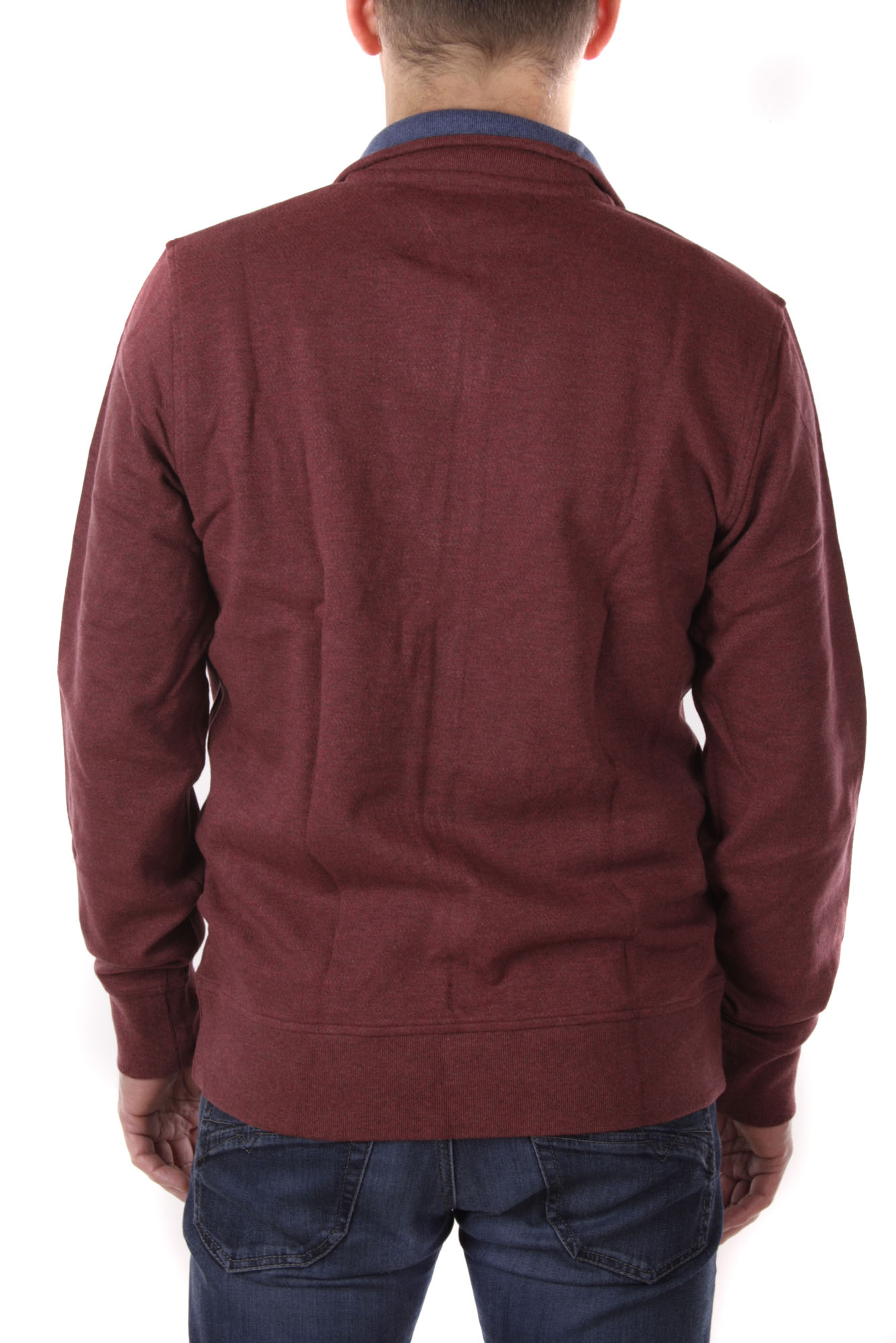 Tommy Hilfiger Men's Sweat Jacket PAYSON Z-THRU Red 2