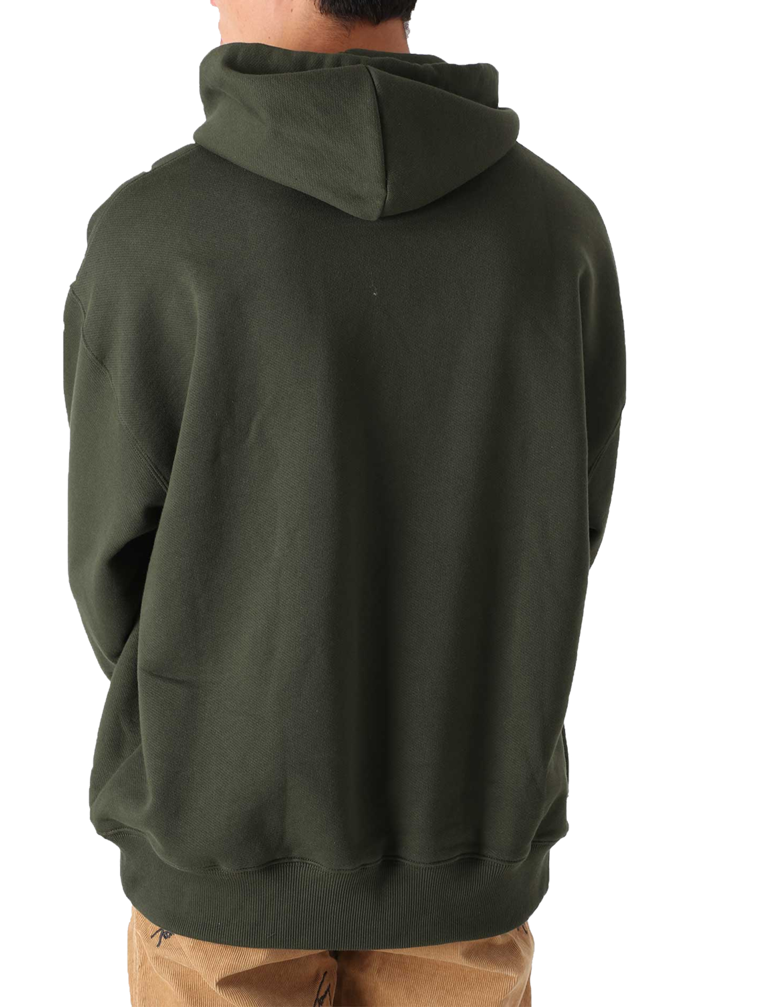 Tommy Jeans Men's TJM TOMMY BADGE HOODY Sweatshirt Dark Olive 2