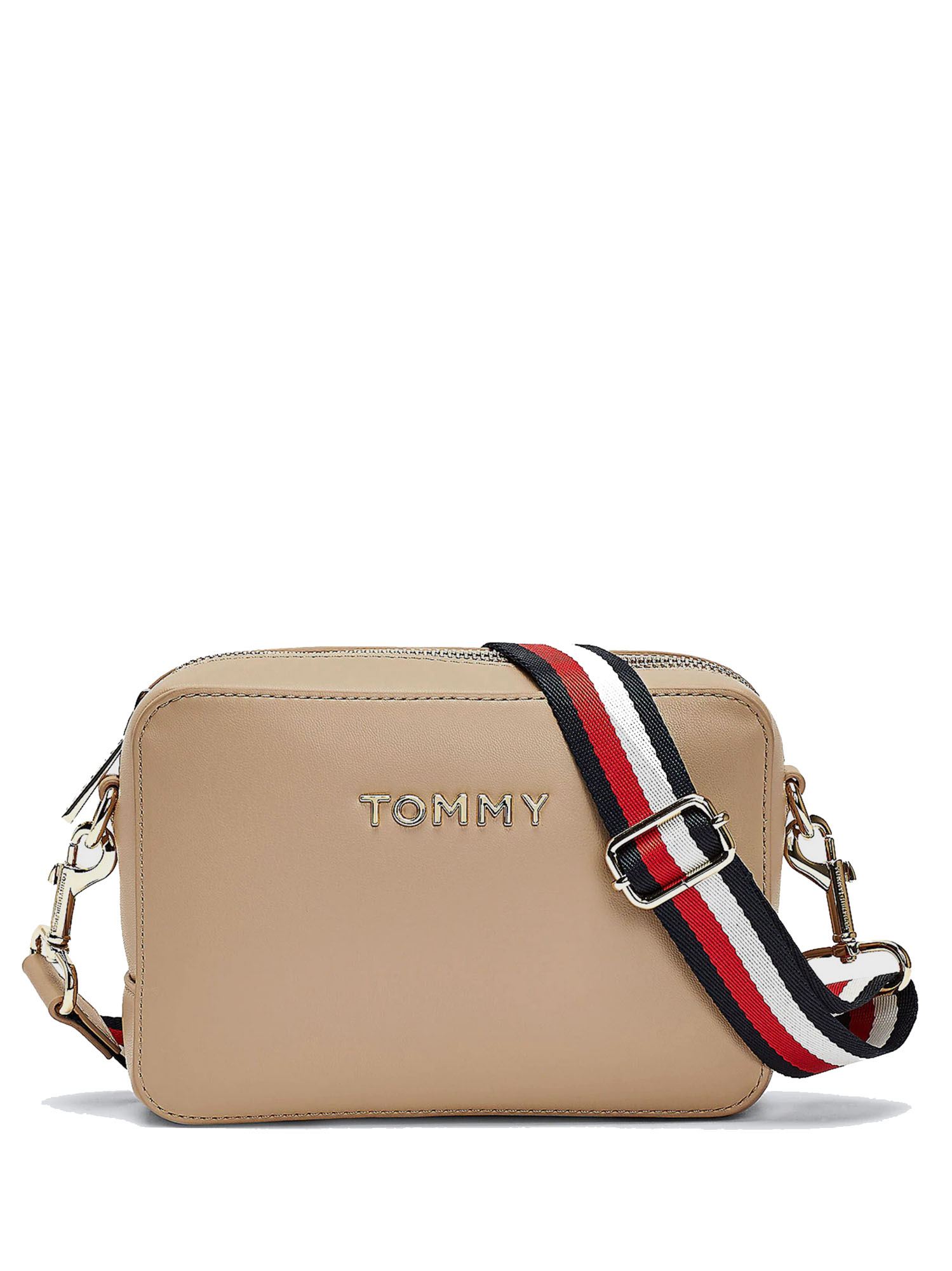 Tommy Hilfiger Women's Iconic Shoulder Bag Beige #TH003 1