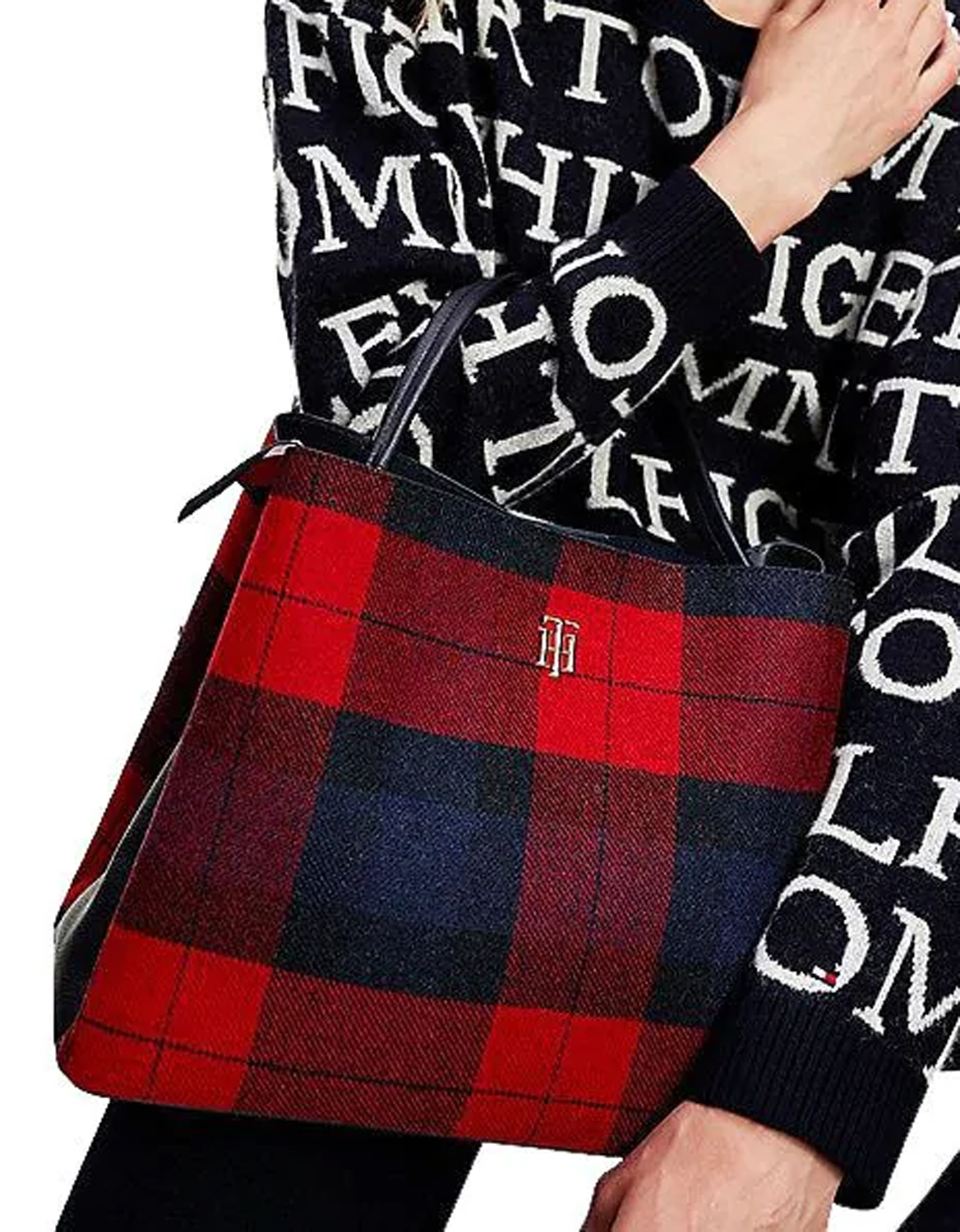 Tommy Hilfiger Women's CHARMING TOMMY HOBO CHECK #TH023 4