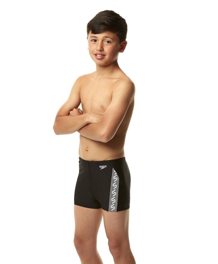 Speedo Boys Swimming Trunks Shorts Monogram Aqua Shorts Size 140 | eBay