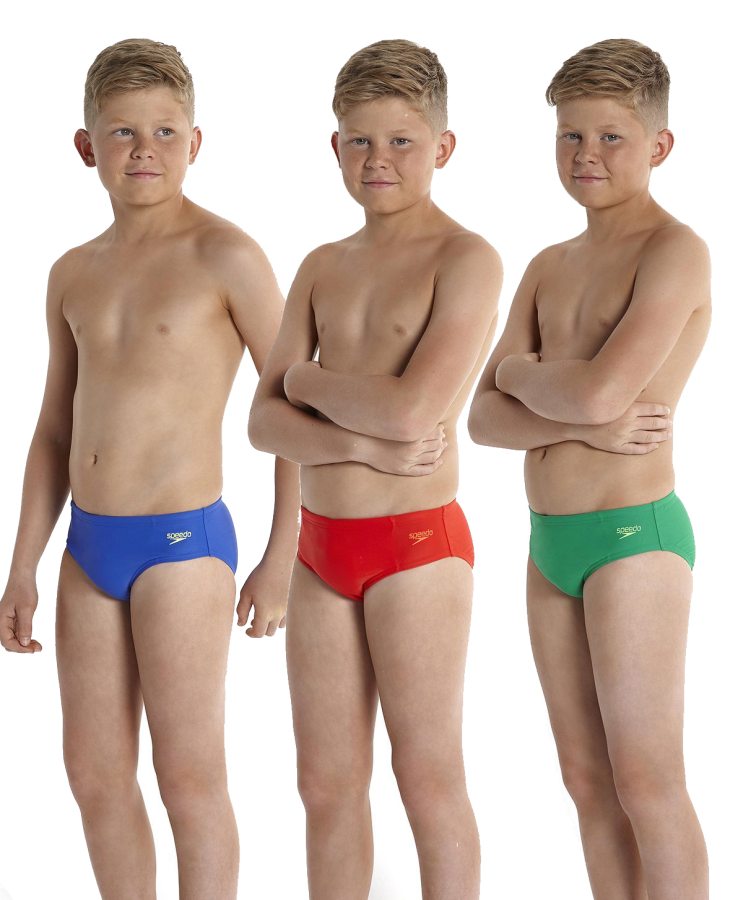 SPEEDO Boys Bathing Trunks Essential LOGO Knickers Size 140 EBay 