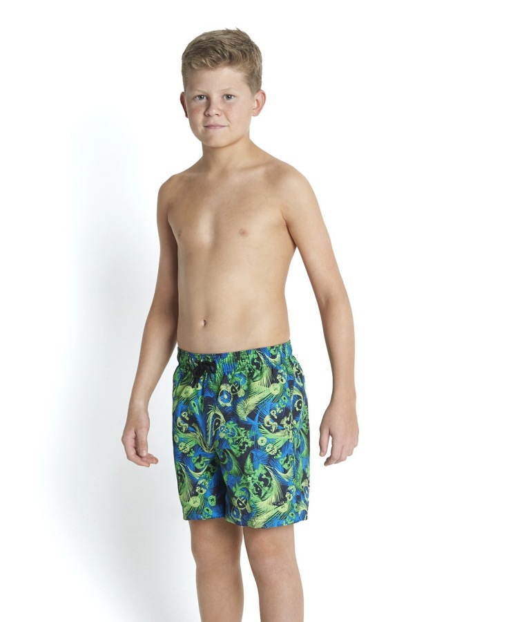 Speedo Boys Swimming Trunks Shorts Printed Leisure 15