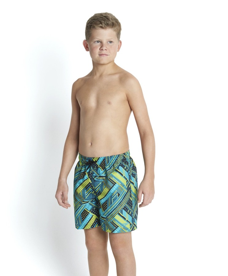 Speedo Boys Swimming Trunks Shorts Printed Leisure 15