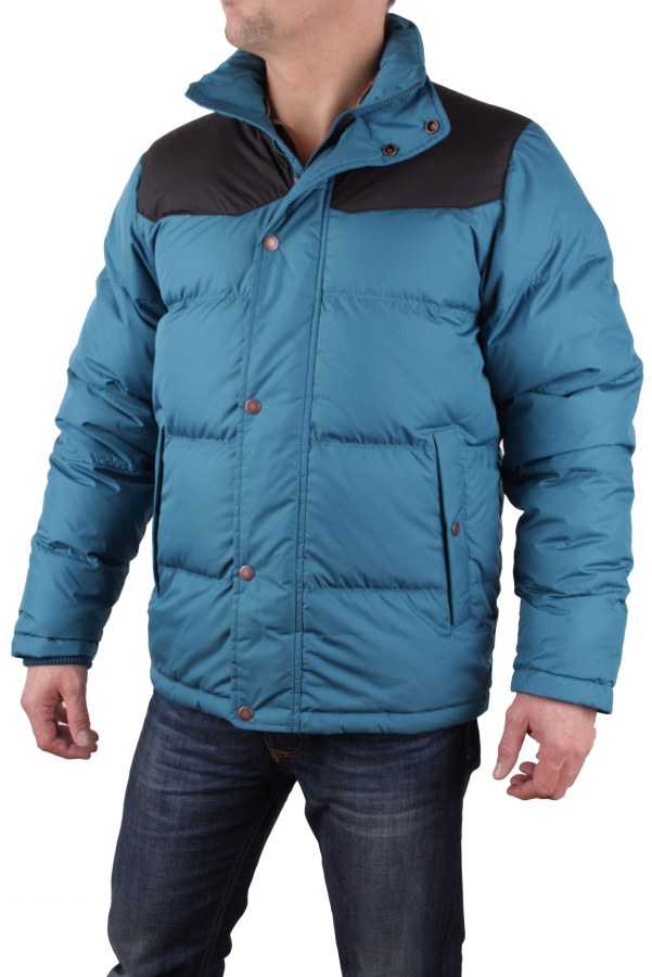 Timberland Men's Winter Jacket Down GOOSE EYE Petrol Gr. M 1
