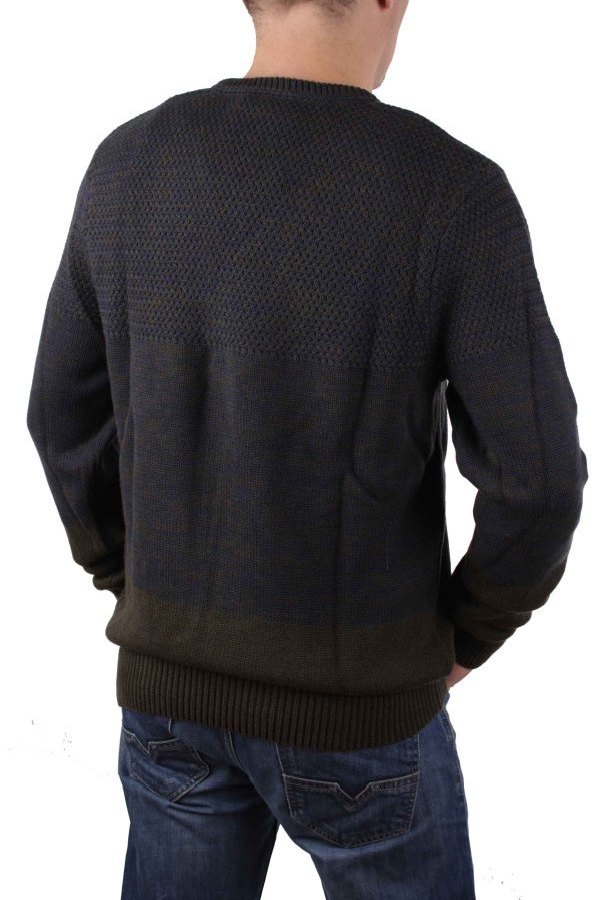 Timberland Men's Sweater WINHALL RVR PATTERN Petrol Gr. M TL010 2