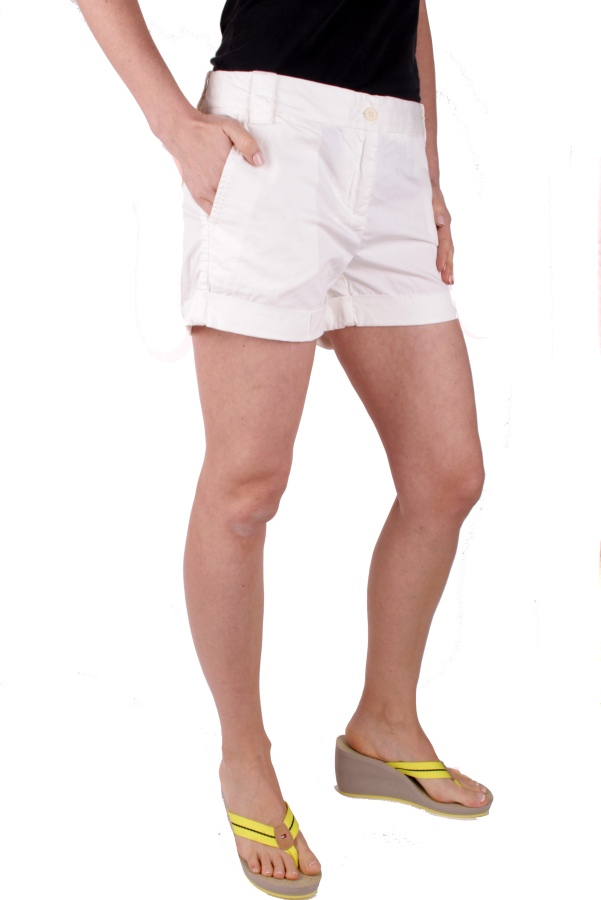 Timberland Women's Shorts East Side White Size 38 1